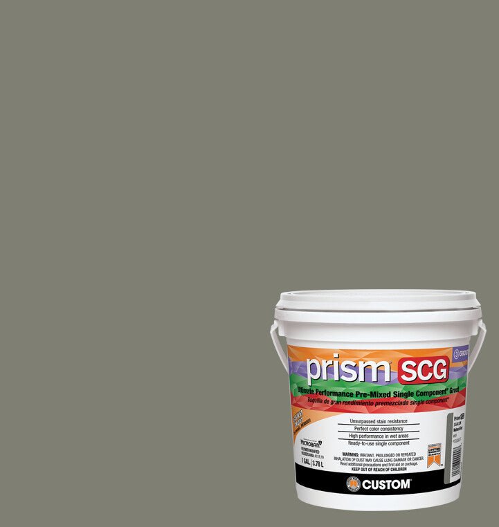 Custom Building Products - Couls pré-mélangé Prism SCG #9 Natural Gray 3.78 L