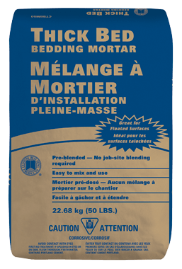 Custom Building Products - Mortier à carreaux pour installation pleine-masse 50 lb