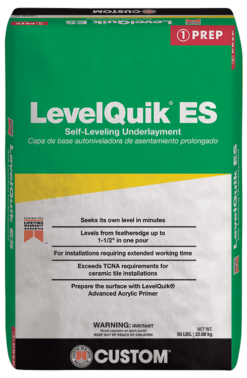Custom Building Products - Sous-couche autonivelante LevelQuik ES 50 lb