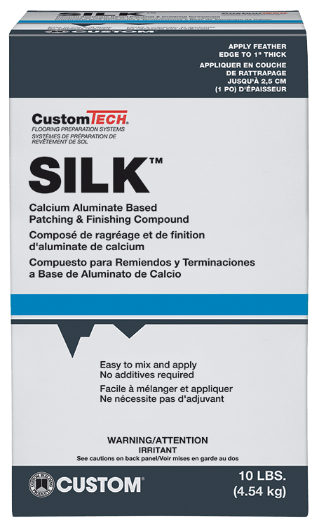 CustomTech - Composé de colmatage et de finition Silk pour ciment 10 lb