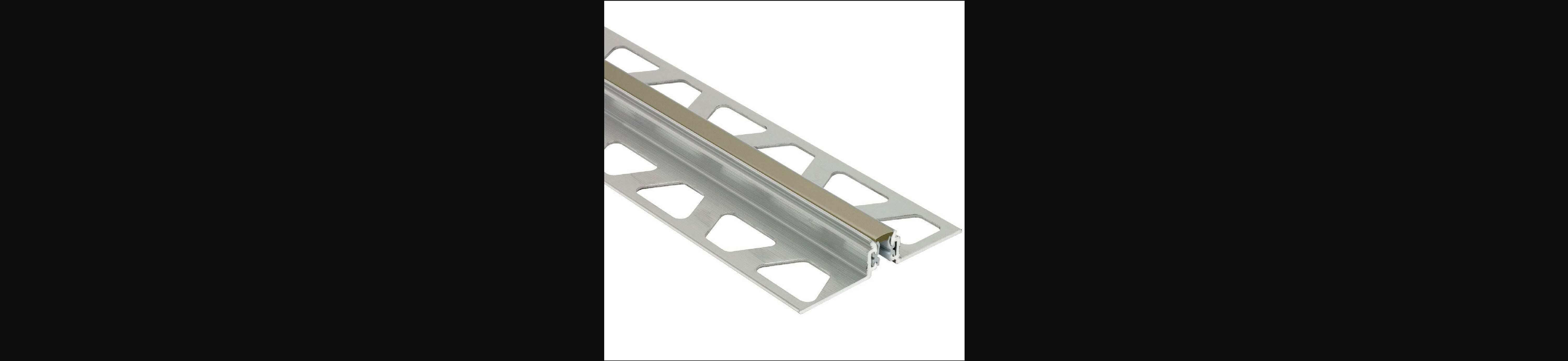 Schluter - Dilex-Akws 11/32 Alum W/ 1/4 Joint Gray ||AKWS90G