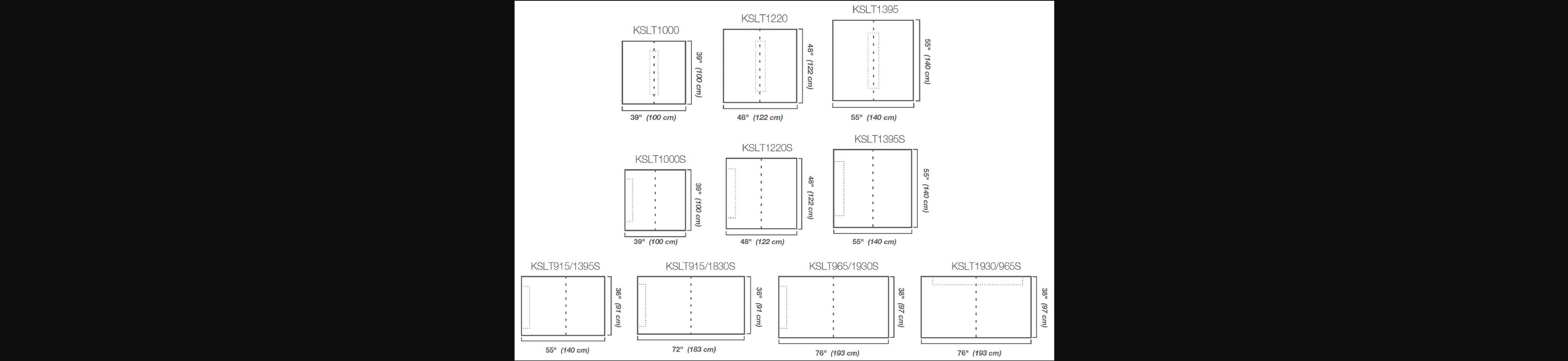 Schluter Systems - Schluter - Kerdi-Line Shower Tray 3' 3 X3' 3 Wall ||KSL1000S