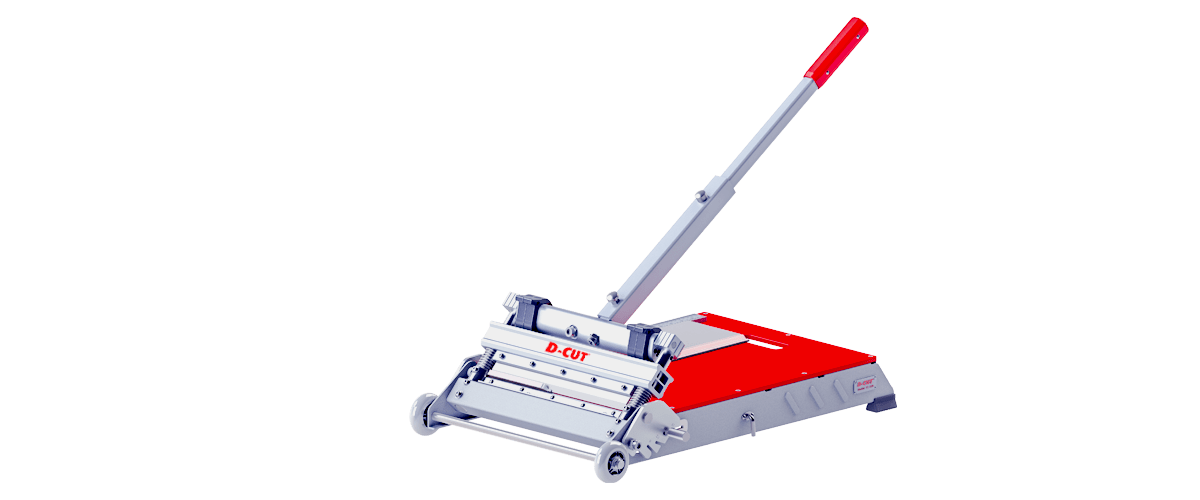 D-Cut - Coupe-plancher multi-usage TC-330 - 13" pour couper le bois d'ingénierie, les revêtements de sol en vinyle et les plinthes/bordures