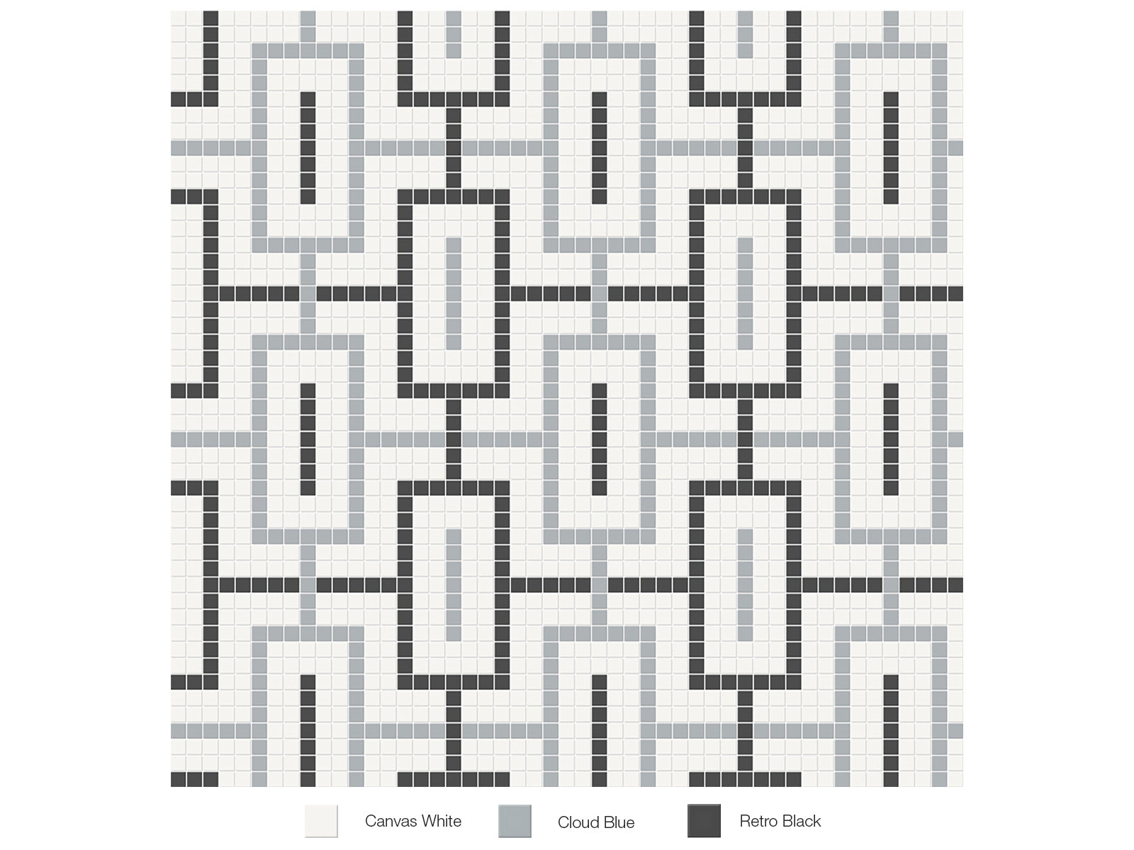 Anatolia - Céramique mosaïque Soho Dawn Blend Mat 11" x 11"
