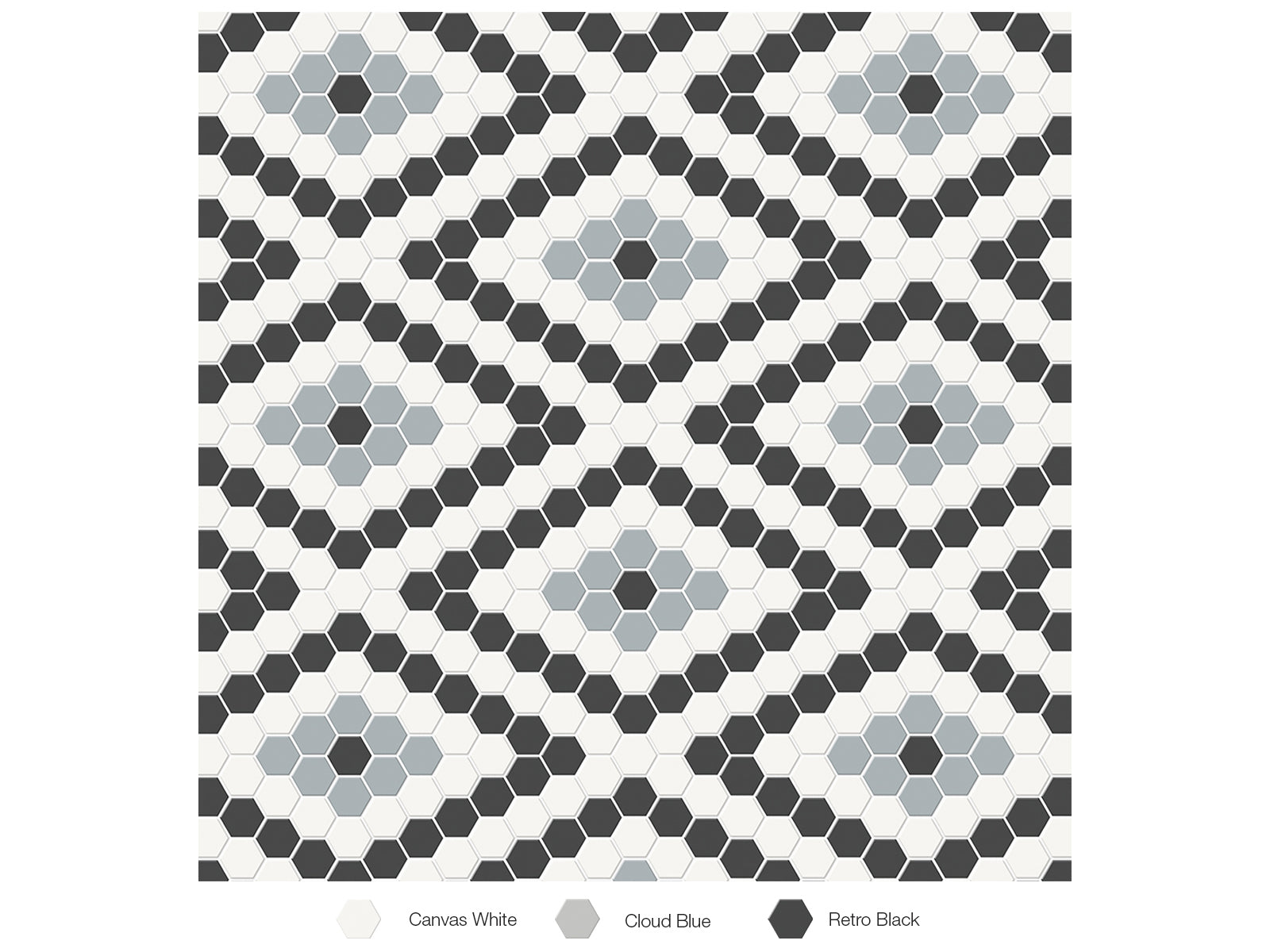Anatolia - Céramique mosaïque Soho Dawn Blend Mat 7-3/4" x 13"