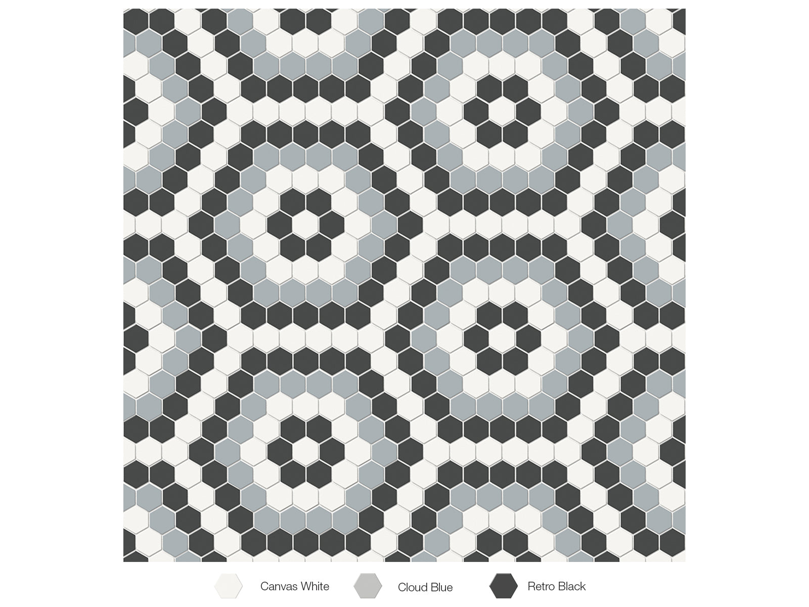 Anatolia - Céramique mosaïque Soho Dawn Blend Mat 8-1/4" x 14"