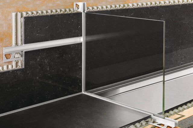 Schluter Systems - Deco-Sg Shadow Gap 1/2 Al Stone Gray 12 ||SG125TSSG12