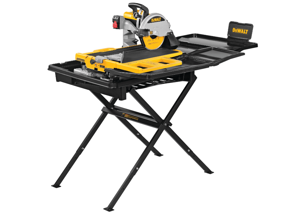 DeWalt - 10" - Scie à l'eau à haut rendement avec support ||D36000S - Ceramed