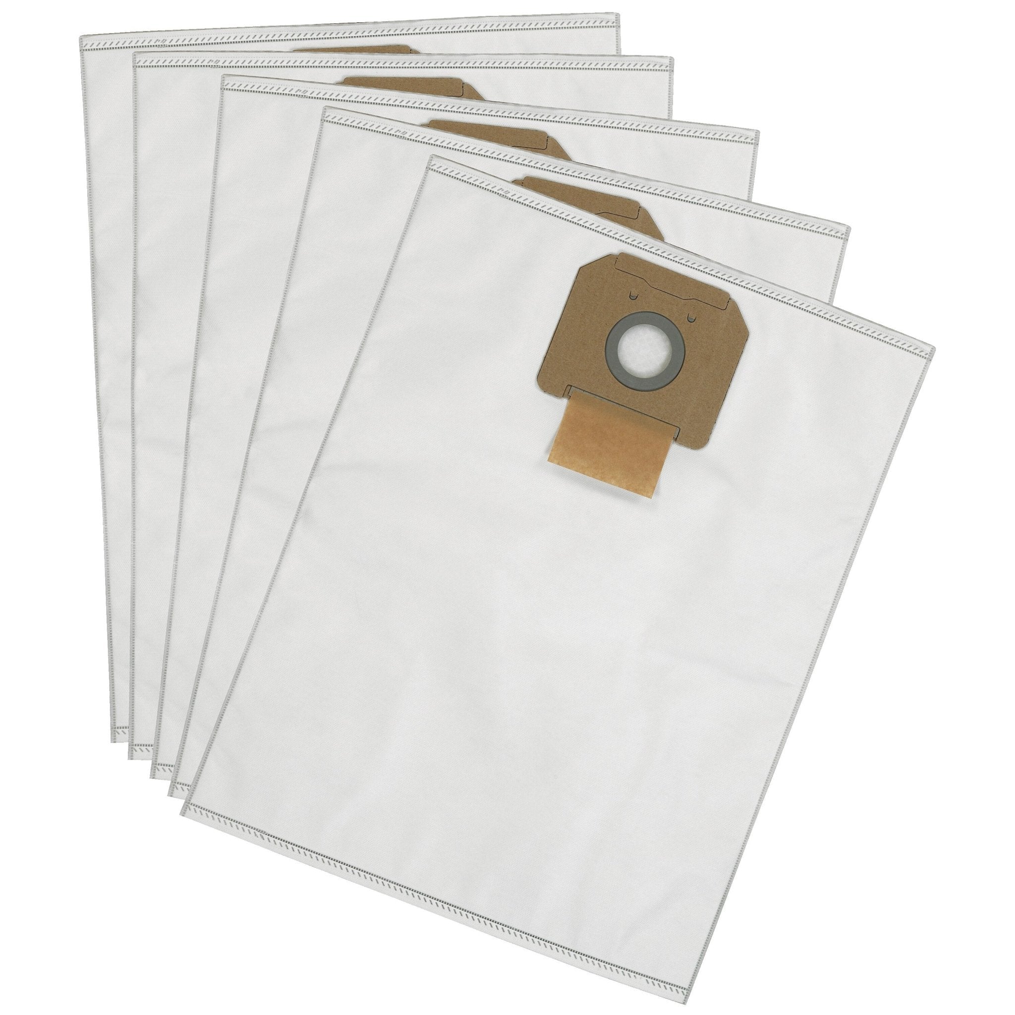 DeWalt - Ensemble de 5 sacs en tissu molletonné pour dépoussiéreurs