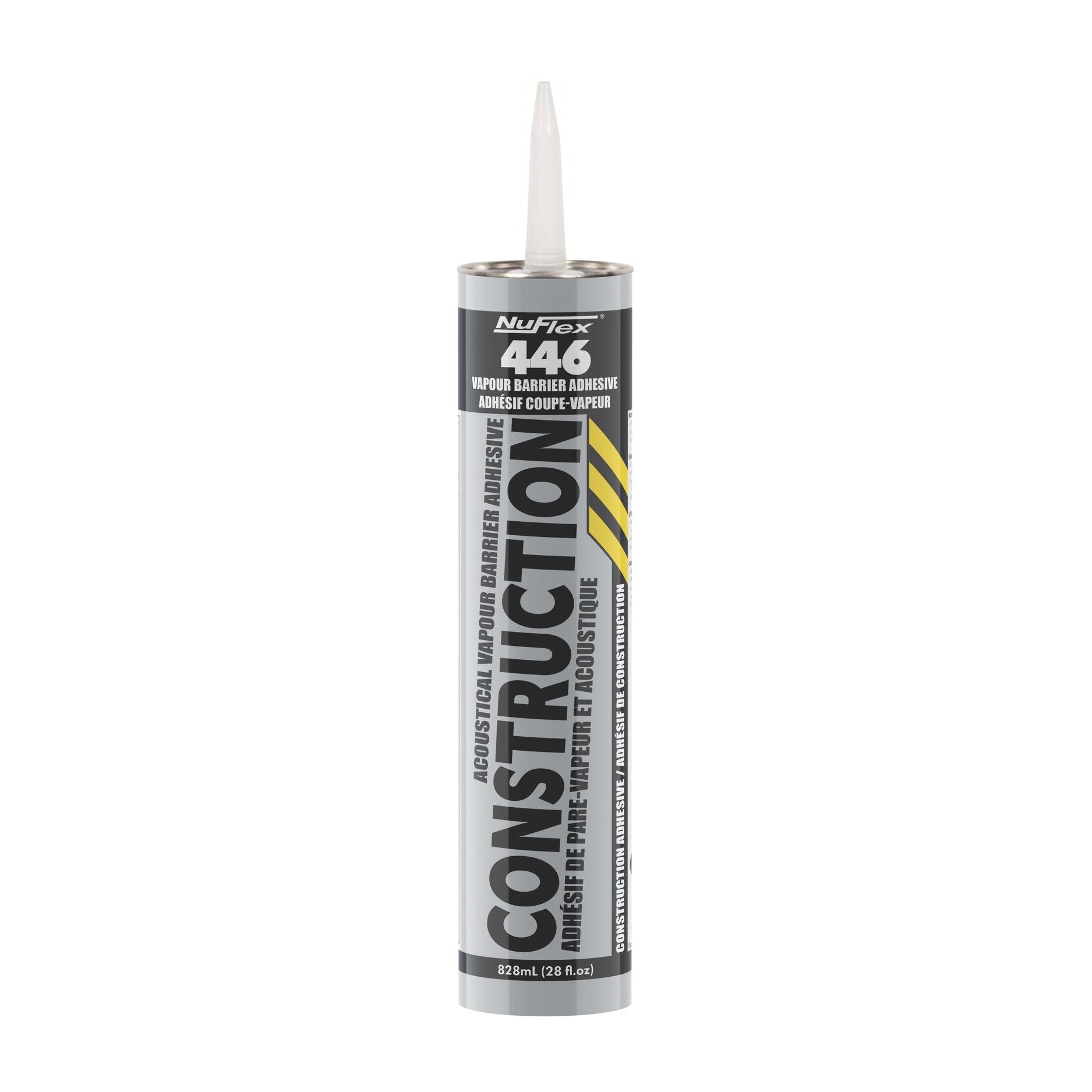 Nuco - NuFlex 446 Construction Adhesive Cartridge for Vapor and Acoustic Barrier 828 ml ||44680