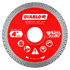 Diablo - Disques à tronçonner diamantés à jante continue pour la maçonnerie 4"
