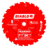 Diablo - Lame de scie à charpente 24 dents 7-1/4"