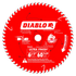 Diablo - Lame de scie circulaire Ultra Finish 60 dents 6-1/2"