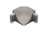 Schluter - Dilex-AHKA Coin Int 90 Alum Creme ||I90/AHKA/TSC