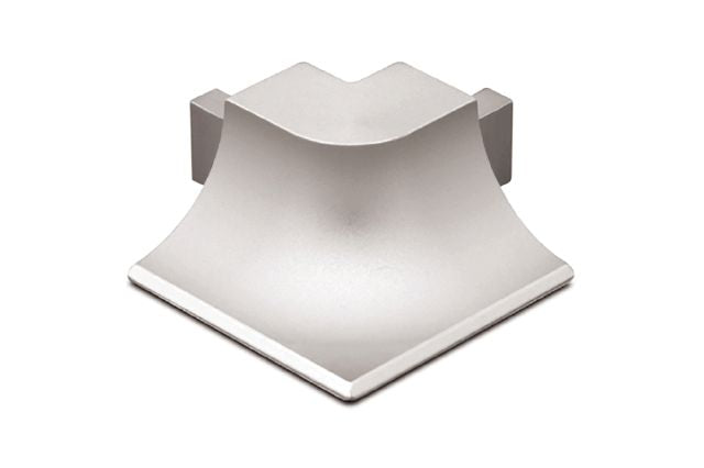 Schluter - DILEX-AHKA Coin extérieur 90° avec rayon de 3/8" pour Profilé à gorge Aluminium anodisé Mat