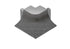Schluter - Dilex-AHKA Ext Corner 90° Alum Stone Gray ||E90/AHKA/TSSG