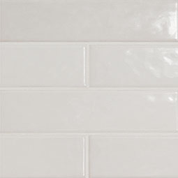 **MSI Surfaces Wall Tile – Renzo Dove Cool White Glossy – 3" x 12"**
