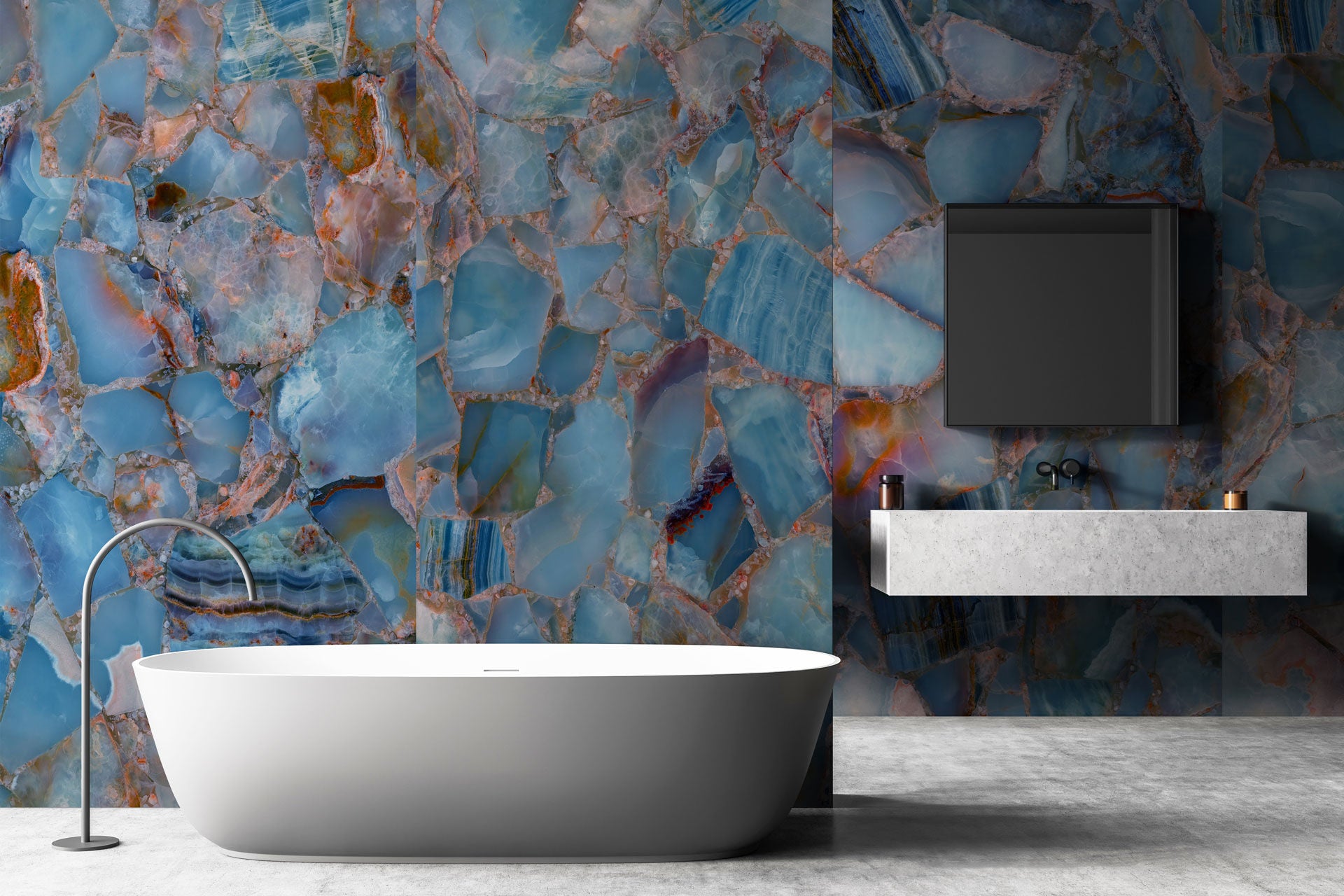 Muraluxe - Panneau mural COMPOSI 3mm #508 Onyx Mat 48" x 96" - 1/8" (3 mm) ||PR-4896-508M