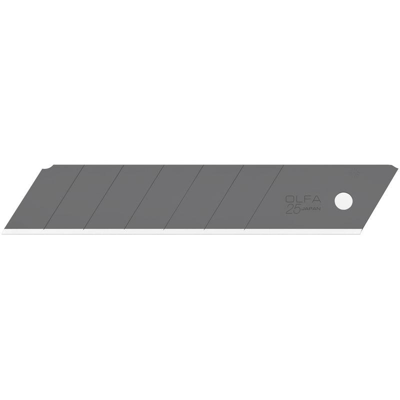 Olfa - 25mm HBB Ultra-Sharp Black Snap Blade - 5 Packs||1125383