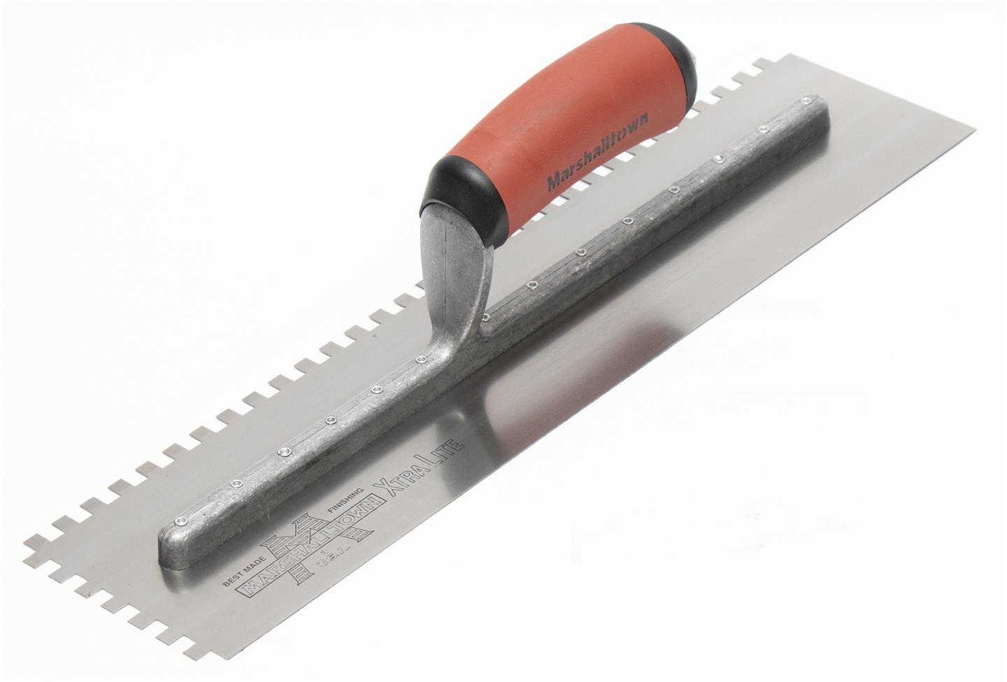 Marshalltown - Truelle 4" x 16", encoches carrées 1/4"