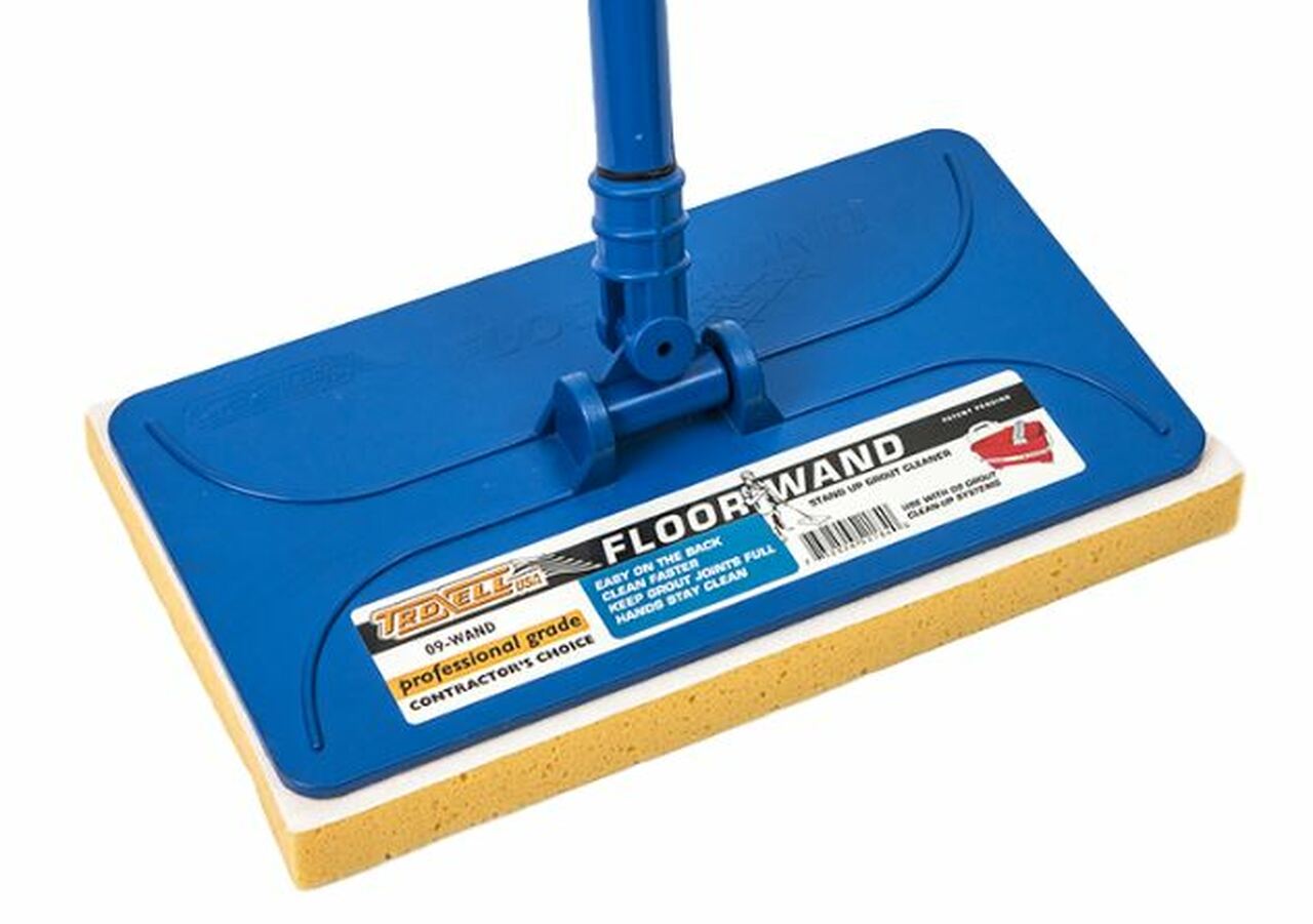 Troxell - Mope avec éponge de 8" x 14" et manche de 60"