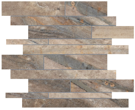 Anatolia - Mosaïque Evolution Earth Mat 12" x 12" (vendu au pi²)