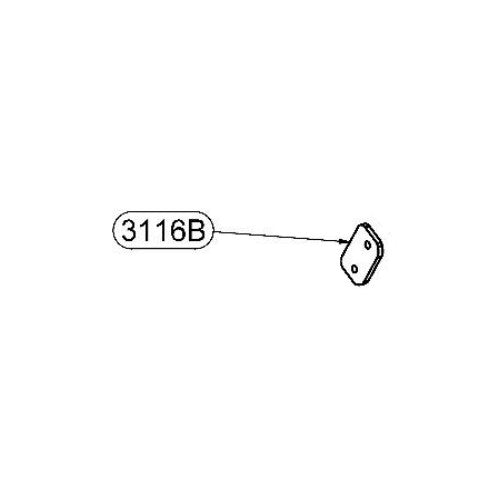 Eddy Floor Tools - Entretoise de penture et barrure pour TB3