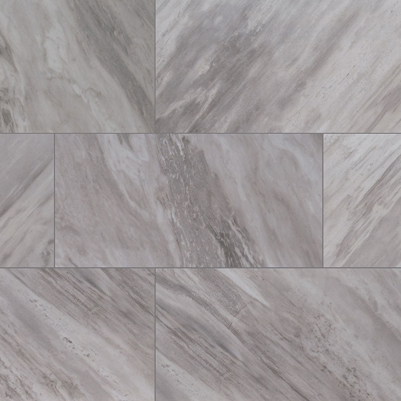 MSI Surfaces - Tuiles de céramique - Eden Bardiglio Poli 12" x 24" ||NEDEBAR1224P
