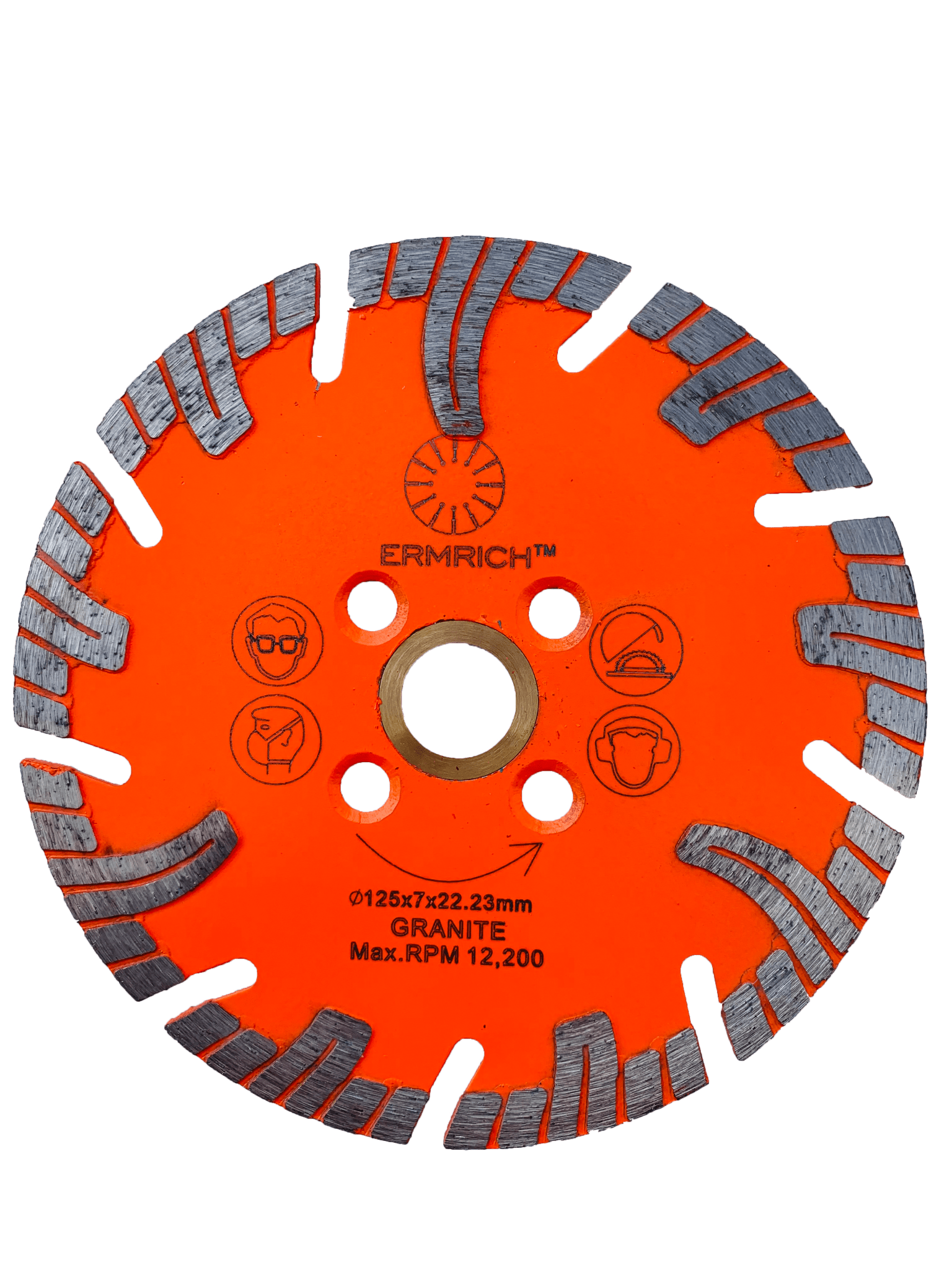 Ermrich Industry - Lame pour granite 4"