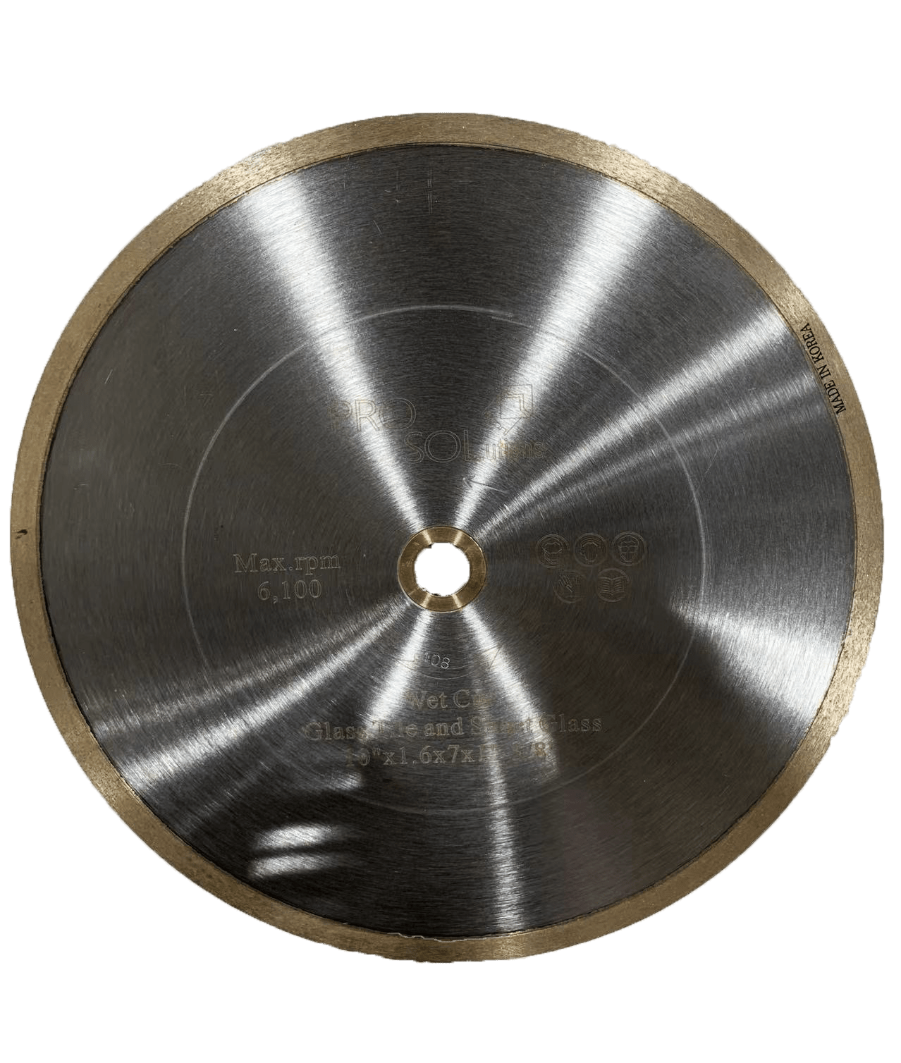Ermrich Industry - Lame pour verre 10"