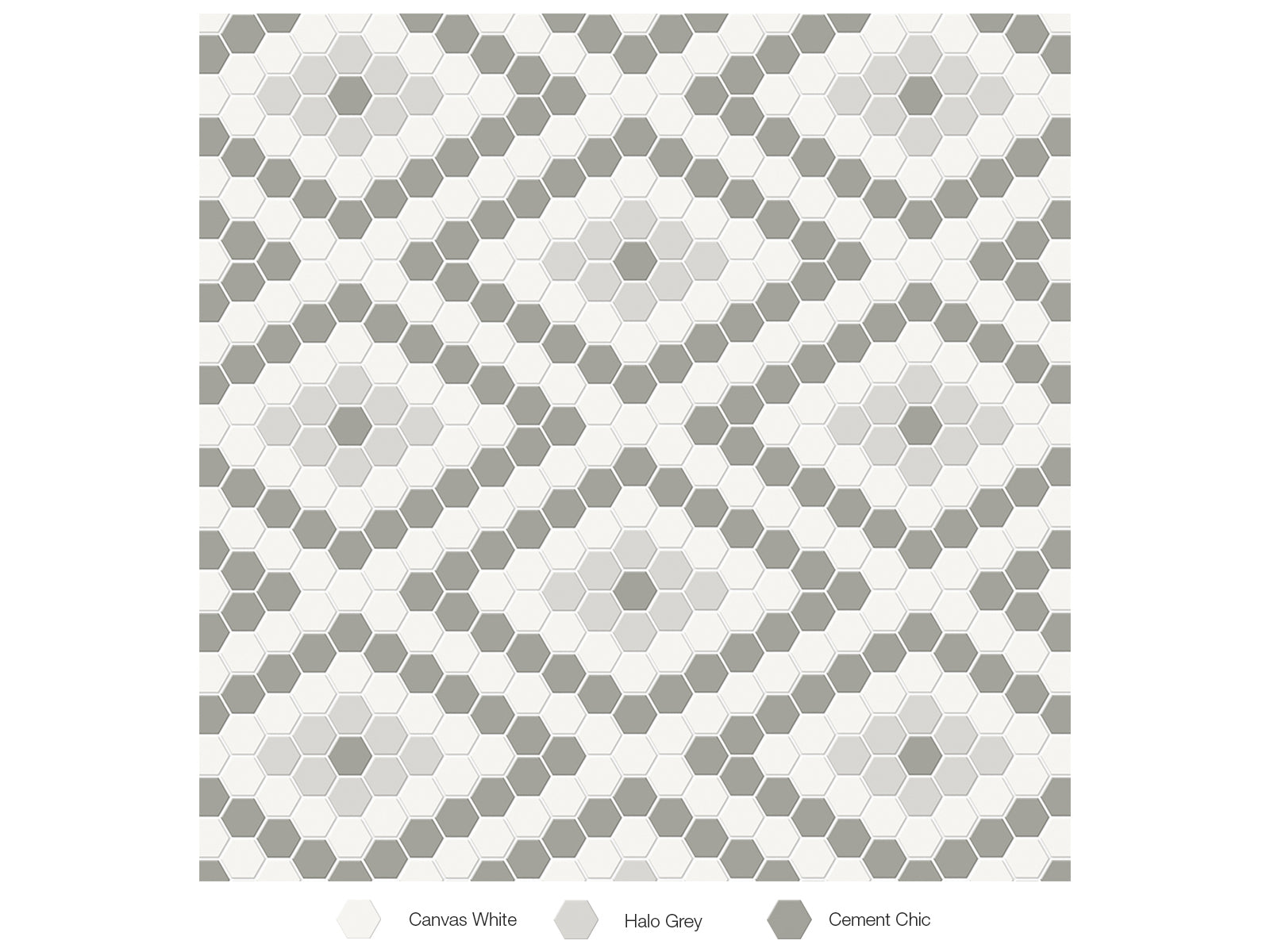 Anatolia - Céramique mosaïque Soho Evening Blend Mat 7-3/4" x 13"