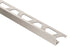 SCHIENE Profilé de bordure de mur/plancher aluminium anodisé nickel mat 1/2" (12.5 mm) x 10' ||A125AT300
