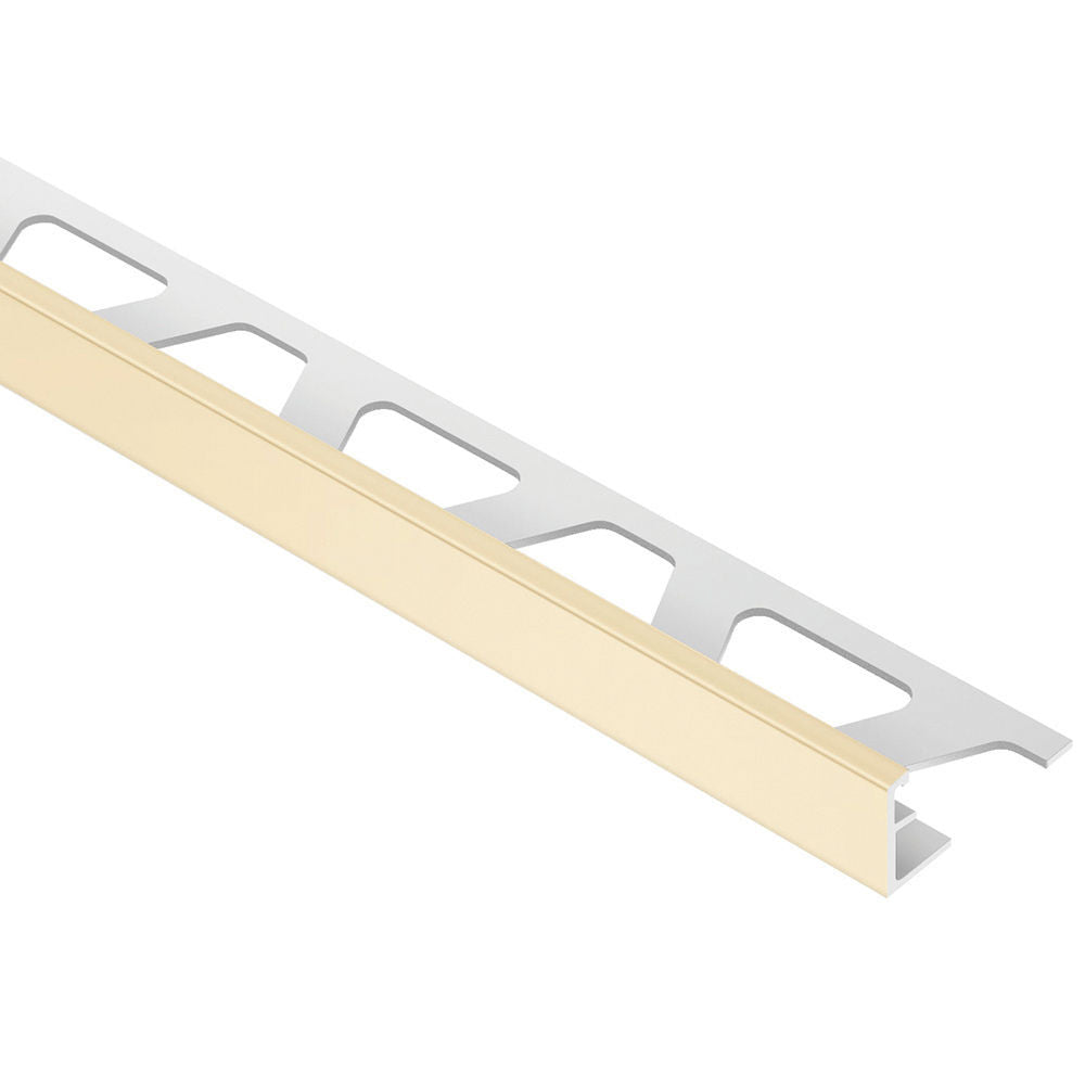 SCHIENE Profilé de bordure de mur aluminium sable 1/4" (6 mm) x 8' 2-1/2"||A60SP