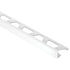 SCHIENE Profilé de bordure de mur aluminium gris clair 3/8" (10 mm) x 8' 2-1/2" ||A100HG