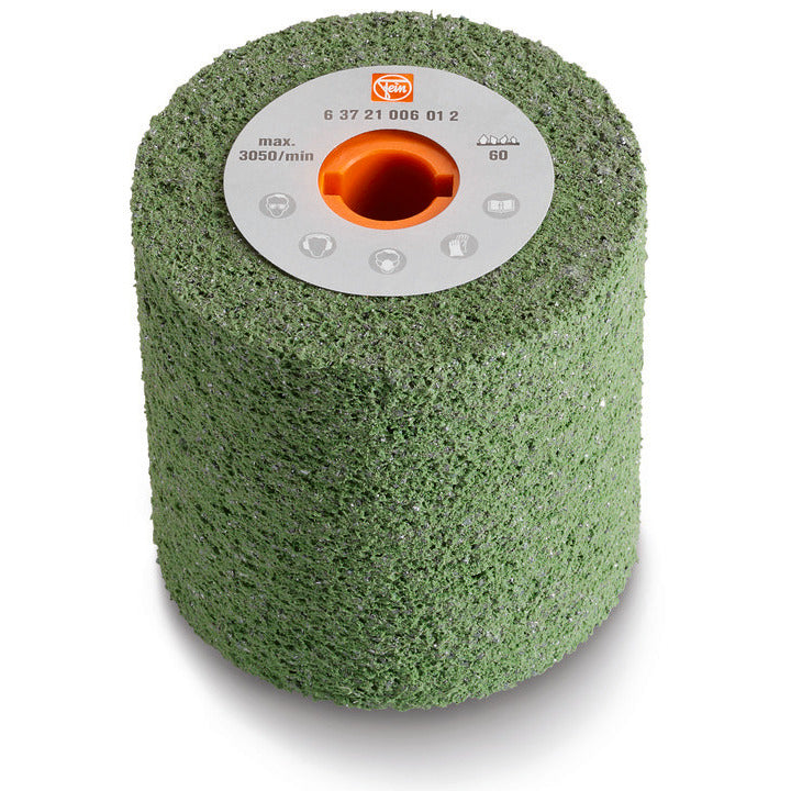 Fein - Roue à poncer élastique grain 60 vert 4" x 4"