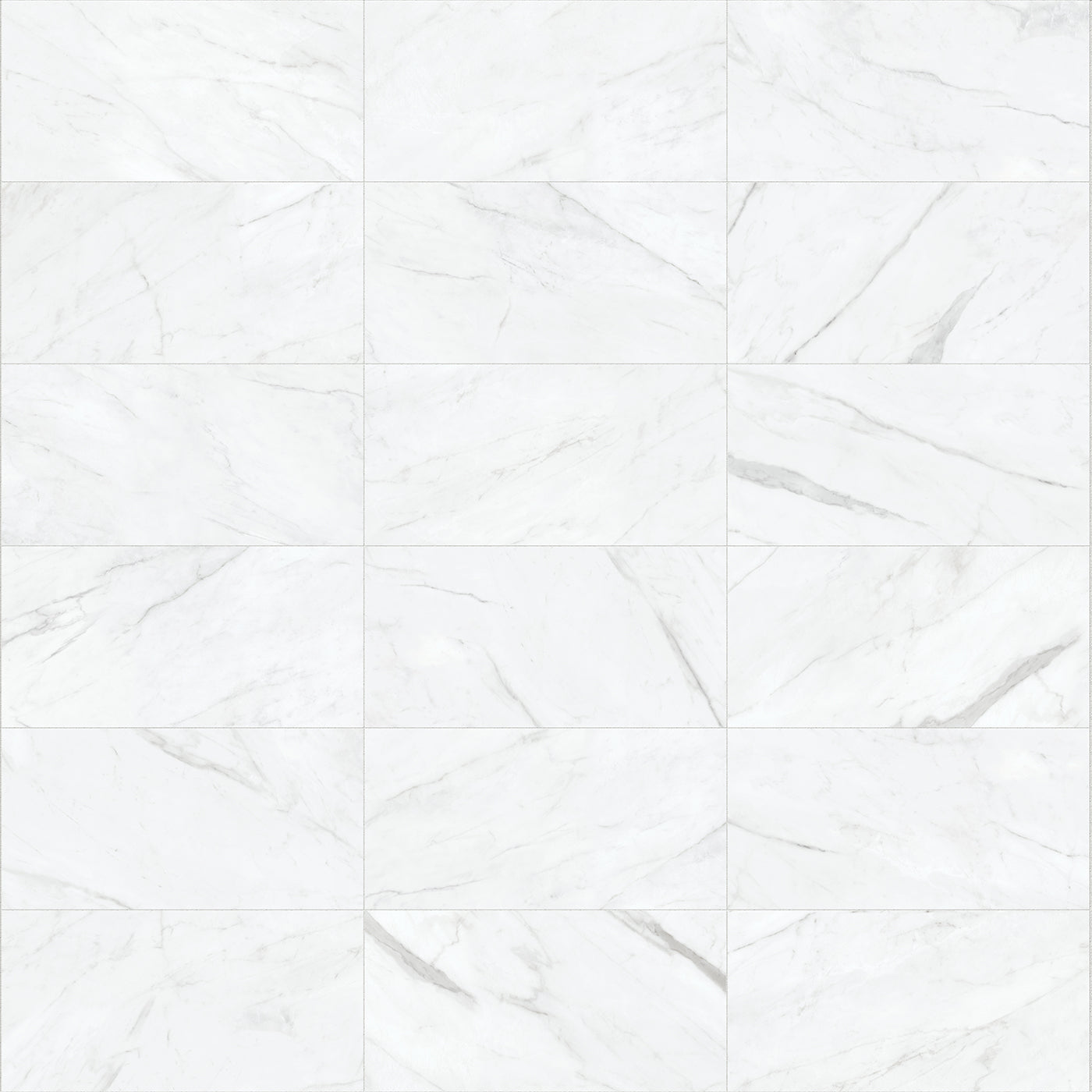 Anatolia - Tuiles de porcelaine Altezza Carrara mate 12" x 24"