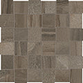 Anatolia - Mosaïque de porcelaine Amelia Earth Basketweave mate 2" x 2"