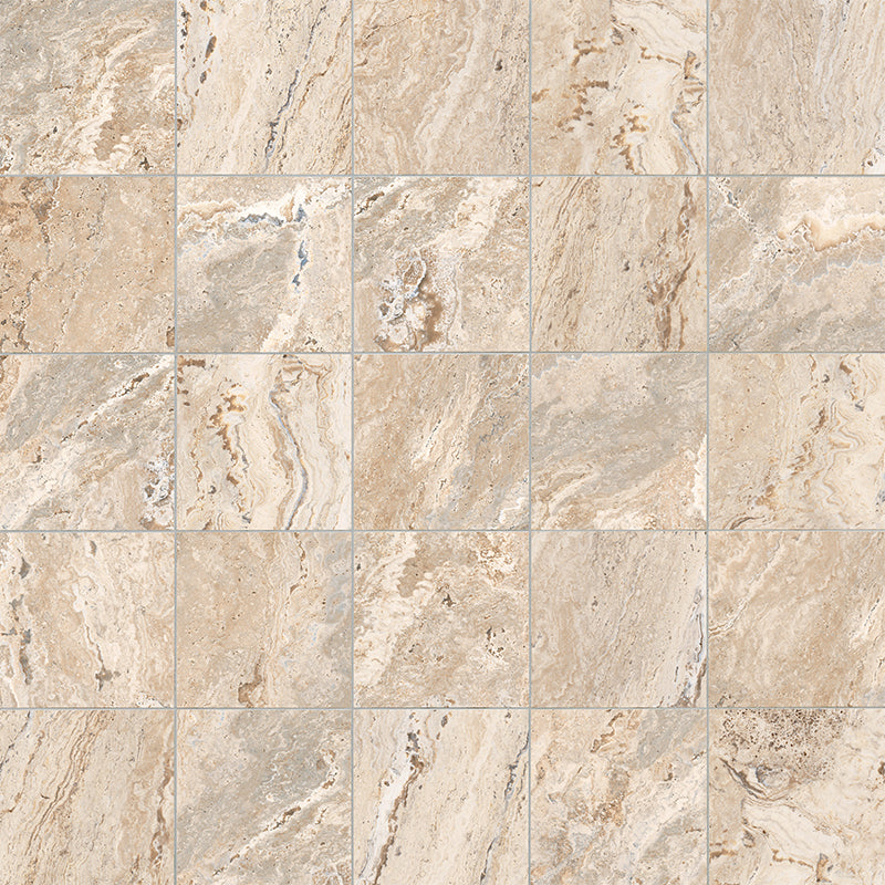 Anatolia - Tuiles de porcelaine Antico Ivory mate 18" x 18"