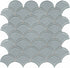 Anatolia - Mosaïque de verre Element Shadow Scallop 12" x 12"