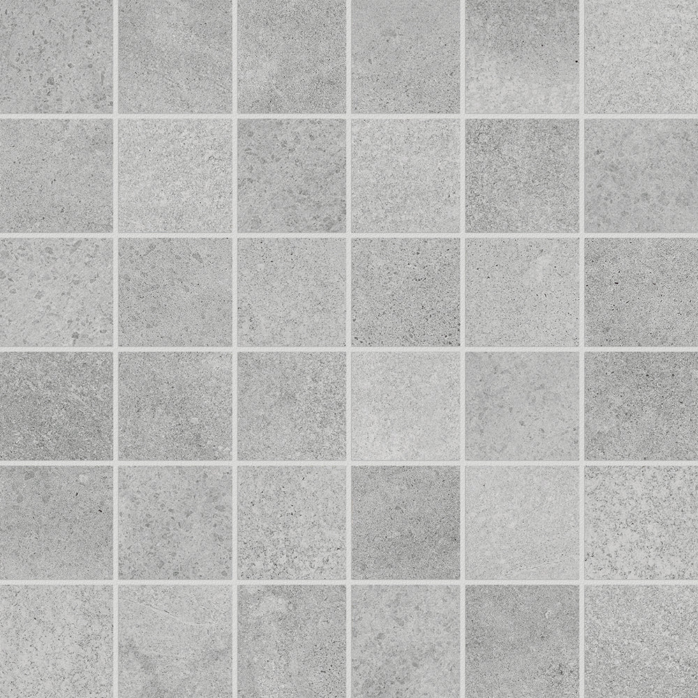 Anatolia - Mosaïque de porcelaine Industria Lithium mate 2" x 2"