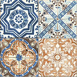 Anatolia - Tuiles de céramique Marrakesh Color Mix lustrée 8" x 8"