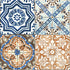 Anatolia - Tuiles de céramique Marrakesh Color Mix lustrée 8" x 8"