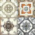Anatolia - Tuiles de porcelaine Marrakesh Color Mix mate 8" x 8"