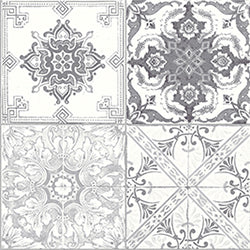 Anatolia - Tuiles de porcelaine Marrakesh Grey Mix mate 8" x 8"