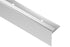 Schluter - VINPRO-STEP-R Profilé de nez de marche pour revêtement de vinyle avec dévoilement allongé aluminium anodisé chrome brossé 3/8" (10 mm) x 8' 2-1/2"