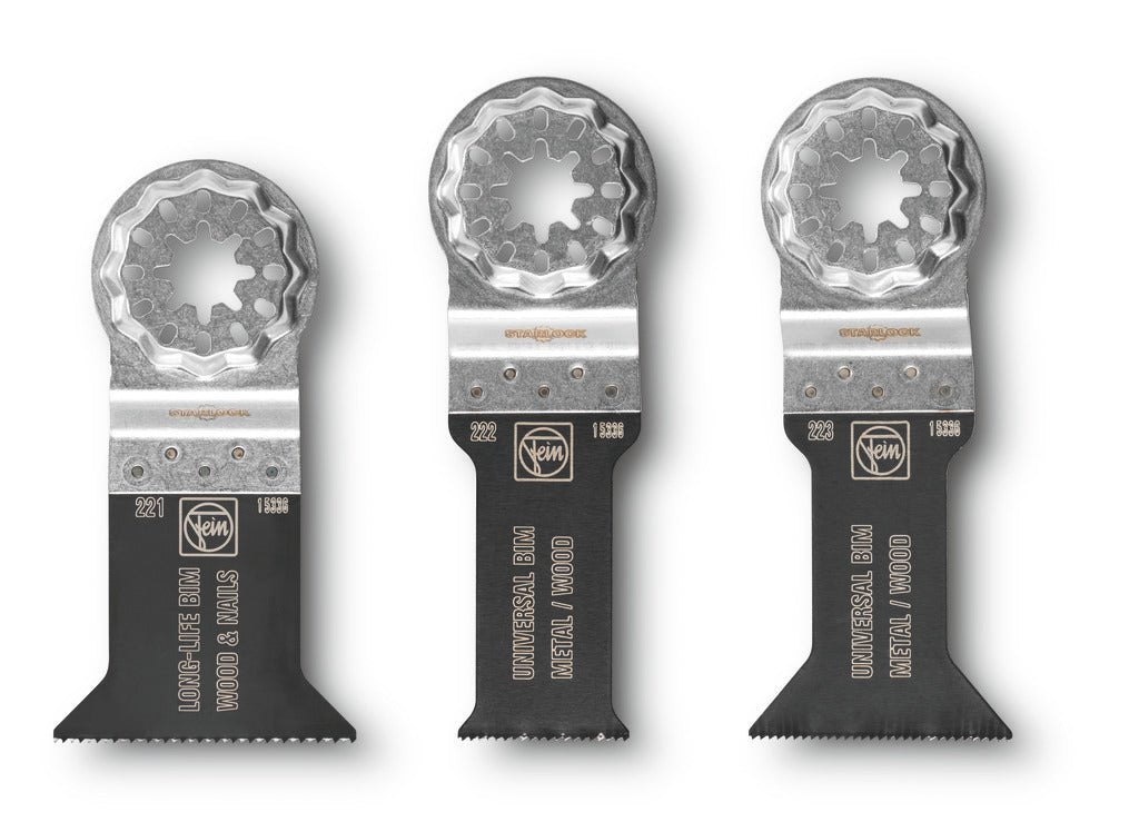 Fein - Combo E-Cut Starlock WOOD & METAL (paquet de 3)