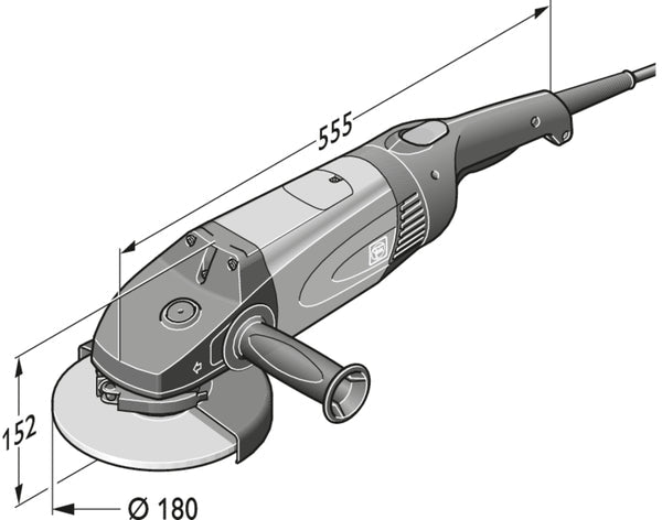 Fein - Meuleuse d'angle 120V 5/8-11" ||72210709637 - Ceramed