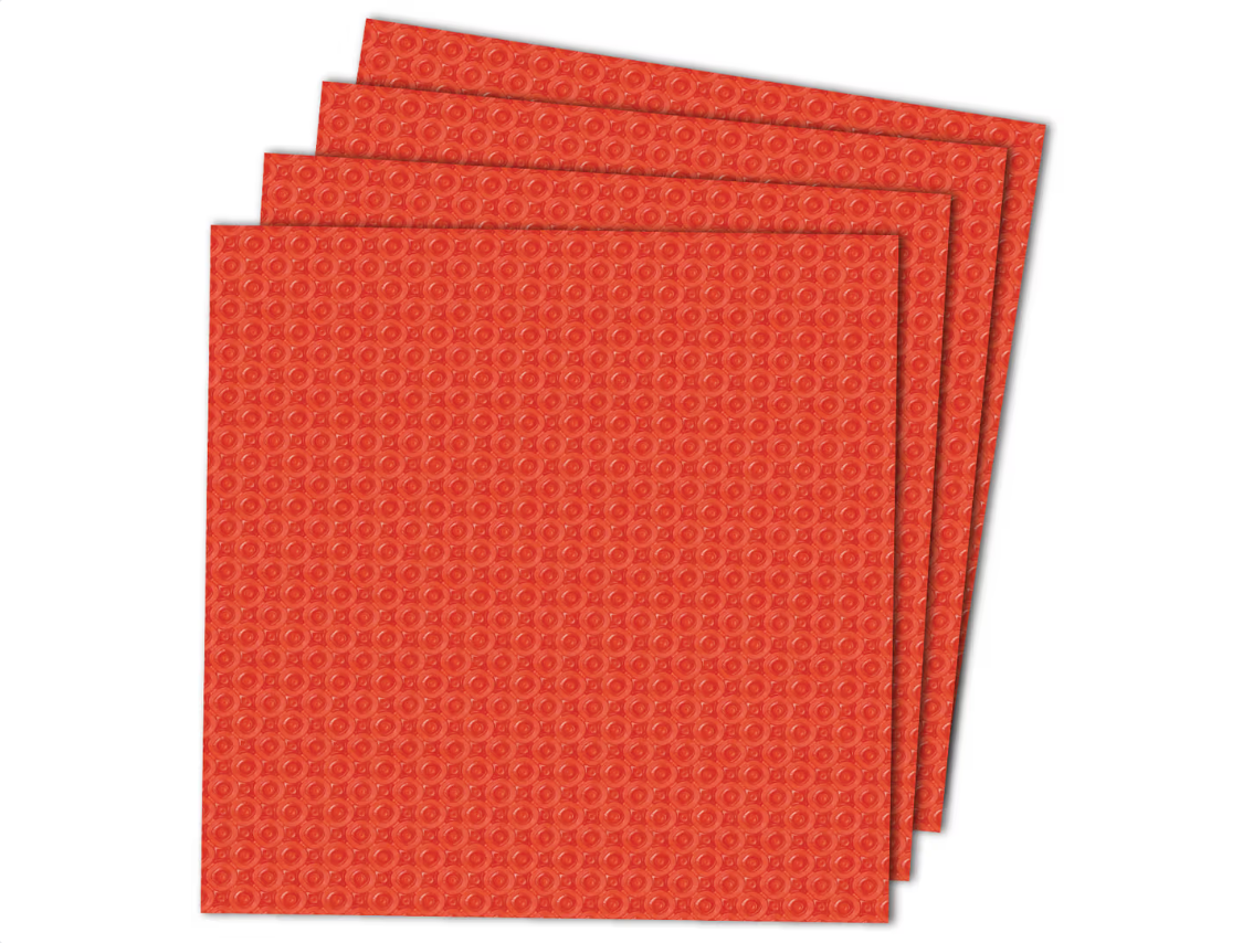 Prova FLEX-HEAT - 37" x 39" - 6.5 mm (10 sq ft) - Uncoupling Sheet Membrane ||TT8006RED10
