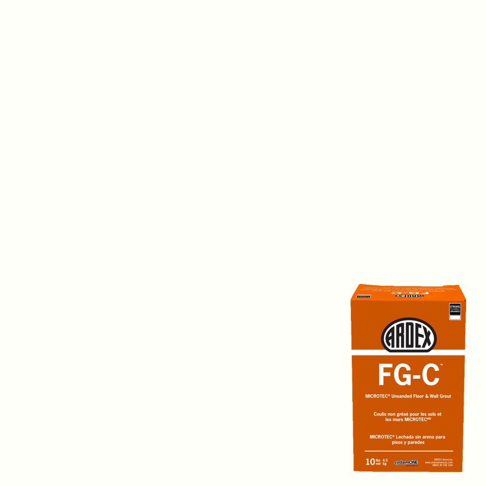 Ardex - FG-C MICROTEC Coulis sans sable - Brilliant White #35 - 10 lb