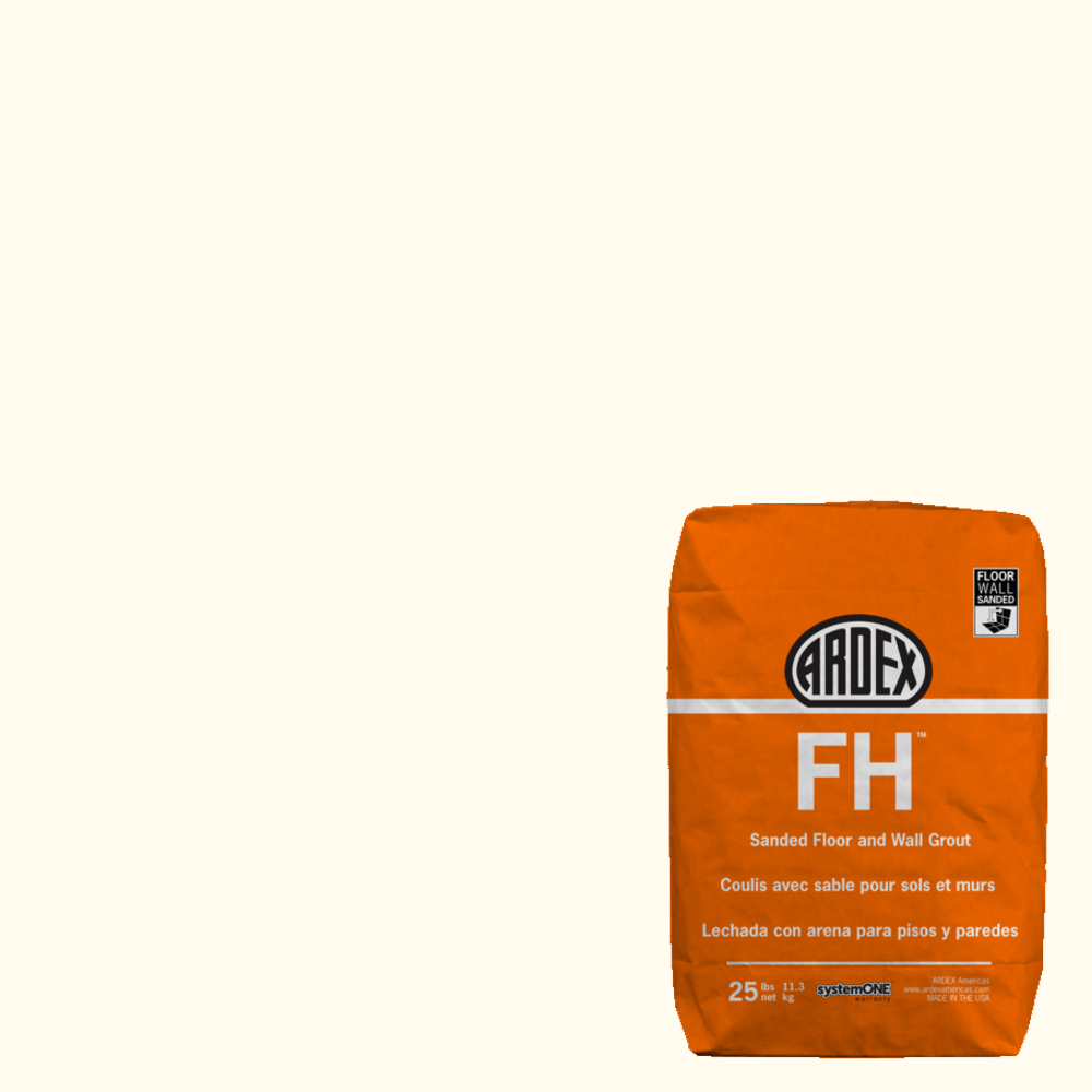 Ardex - FH Coulis avec sable pour sols et murs - Polar White #01 - 25 lb